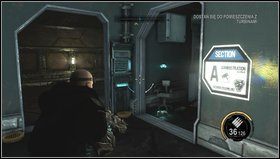 W środku wyburzamy kolejne drzwi za pomocą uderzenia (Q) i zabijamy wrogów - Terraformer | Opis przejścia Red Faction Armageddon - Red Faction: Armageddon - poradnik do gry