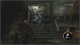 Audiodziennik 8 - Po pierwszym spotkaniu z mackami i wyczyszczeniu okolicy kierujemy się w stronę płonącego pojazdu - Wykopaliska | Opis przejścia Red Faction Armageddon - Red Faction: Armageddon - poradnik do gry