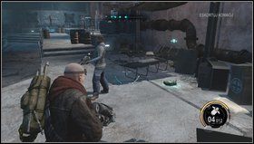 Na początku misji odpieramy ataki obcych - Droga do Bastionu | Opis przejścia Red Faction Armageddon - Red Faction: Armageddon - poradnik do gry