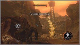 Ostatnie dwa kokony znajdziemy w czerwonawej wnęce za mackami - Misje z Red Faction | Opis przejścia Red Faction Armageddon - Red Faction: Armageddon - poradnik do gry