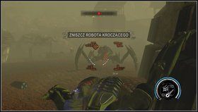 Żeby ułatwić sobie namierzanie można skorzystać ze specjalnej wizji (Z) - Maruder i walka z Halem | Opis przejścia Red Faction Armageddon - Red Faction: Armageddon - poradnik do gry