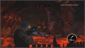 Wracamy do głównego pomieszczenia i biegniemy do następnego tunelu - Obrona Marudera | Opis przejścia Red Faction Armageddon - Red Faction: Armageddon - poradnik do gry