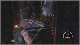 W pokonaniu przeciwników mogą pomóc działka rozstawione na szczycie platformy - Obrona Marudera | Opis przejścia Red Faction Armageddon - Red Faction: Armageddon - poradnik do gry