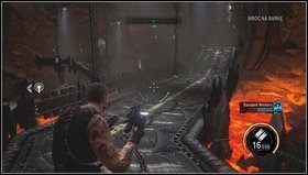 Wracamy w stronę barki [1] i odpieramy ataki niewidzialnych bestii - Droga mniej uczęszczana | Opis przejścia Red Faction Armageddon - Red Faction: Armageddon - poradnik do gry