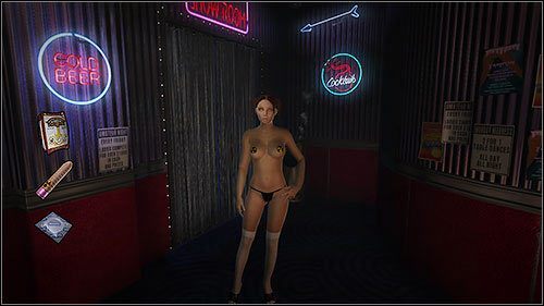 Automat z prezerwatywami znajdziesz w pobliskiej, męskiej toalecie oraz w kilku innych miejscach w klubie - 10. Duke Nukems Titty City | Kampania w Duke Nukem Forever - Duke Nukem Forever - poradnik do gry