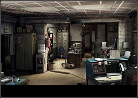 Porozmawiaj z posterunkowym Zakiem - Zepsuta kopiarka | Rozdział 1 | Black Mirror III - Black Mirror III - poradnik do gry