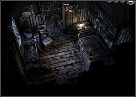 Pora poszukać drogi ucieczki, bowiem drzwi, którymi Adrian dostał się do chaty, są - o dziwo - Chata w lesie | Rozdział 1 | Black Mirror III - Black Mirror III - poradnik do gry