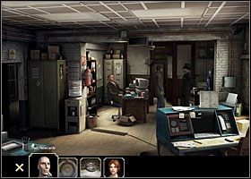 Udaj się zatem do kawiarni i wypytaj Edwarda o hieroglify, kurhany, porusz też ponownie kwestię zatrudnienia go jako lokaja - Czarna kula | Rozdział 4 | Black Mirror III - Black Mirror III - poradnik do gry