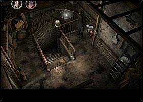 Przejdź do pompy (w prawo) i unieś jej pokrywę - Pompa w piwnicy | Rozdział 6 | Black Mirror III - Black Mirror III - poradnik do gry