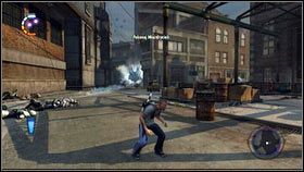 Jedna z mieszkanek dzielnicy poprosi cię o zabicie grupki Lodowych Żołnierzy [1] - Zimne fotki | Gas Works | nieSławny inFamous 2 - nieSławny: inFamous 2 - poradnik do gry