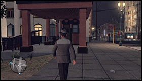 Po dotarciu do jednej z bocznych uliczek skręć w prawo i następnie w lewo, docierając do nowych schodów #1 - Hollywoodland (taśmy 35-50) | Eksploracja | Osiągnięcia w LA Noire - L.A. Noire - poradnik do gry