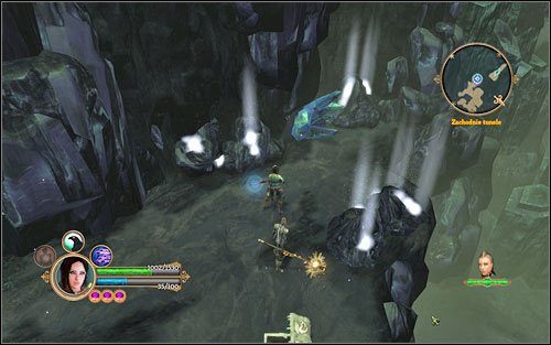 Bólamit rośnie w całych podziemiach. - Zadanie poboczne - nie wszystko złoto | Akt 4 | Dungeon Siege III - Dungeon Siege III - poradnik do gry