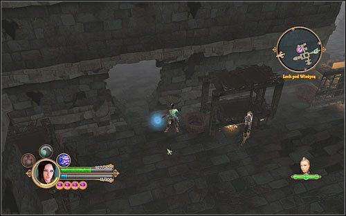 W jednym z pomieszczeń trzeba zrobić wyłom. - Zadanie poboczne - oblężenie lochów | Akt 5 | Dungeon Siege III - Dungeon Siege III - poradnik do gry