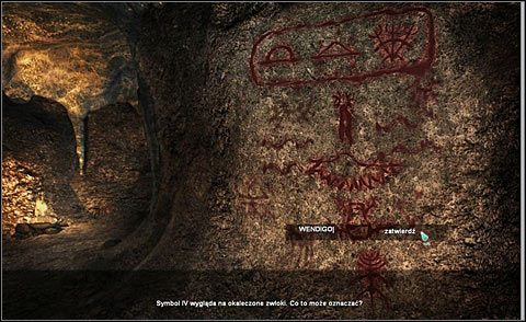 Ostatni z symboli (IV) przedstawia okaleczoną postać - Poszukaj odpowiedzi w jaskini | Dzień 3 | Alpha Polaris - Alpha Polaris - opis przejścia - poradnik do gry