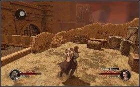 Po zakończeniu zabawy z maszynami opuść je i skieruj się w stronę budynku z prawej [1] - Misja 4 - Akka | Opis przejścia The First Templar - The First Templar - poradnik do gry