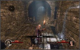 Po chwili dotrzesz do bramy [1], którą otwórz przy pomocy dźwigni - Misja 5 - Tunele Templariuszy (1) | Opis przejścia The First Templar - The First Templar - poradnik do gry