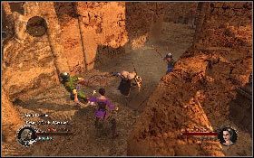 Po obejściu budynku wejdź przez przejście w ruiny, gdzie znajdziesz skrzynię #38 [1] - Misja 6 - Oblężenie Akki | Opis przejścia The First Templar - The First Templar - poradnik do gry