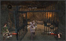 Po dotarciu do jaskini zabij ostatniego wroga [1], a kiedy niebieski asasyn dojdzie do skarbca wezwij swojego towarzysza i rozpraw się z nimi - Misja 7 - Aszkelon | Opis przejścia The First Templar - The First Templar - poradnik do gry