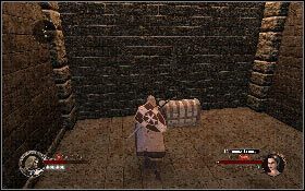 Następnie wejdź do małej komnaty z prawej i omiń trzy wirujące wały z kolcami [1] - Misja 8 - Cytadela Aszkelonu | Opis przejścia The First Templar - The First Templar - poradnik do gry