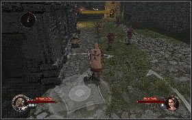 Na szczycie skręć w prawo, przejdź na plac, a potem obejdź budynek stojący po lewo - Misja 10 - La Rochelle | Opis przejścia The First Templar - The First Templar - poradnik do gry