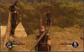 Rozpraw się z okolicznymi strażnikami, a potem wejdź do dalszej części obozu znajdującej się z lewej, gdzie wybij do nogi straż przywódcy oraz zabij jego samego [1] - Misja 11 - Gorejący las | Opis przejścia The First Templar - The First Templar - poradnik do gry