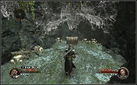 Wejdź do jaskini i kiedy patrol składający się z trzech żołnierzy zacznie iść w jej głąb, wykończ ich szybko [1] - Misja 12 - Bagna (1) | Opis przejścia The First Templar - The First Templar - poradnik do gry