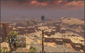 Następnie zejdź na dół i zacznij walkę z przeciwnikami na placu [1] - Misja 13 - Pustynna osada | Opis przejścia The First Templar - The First Templar - poradnik do gry