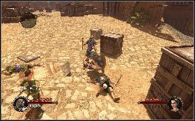 Opuść maszynę i skieruj się na drogę - Misja 13 - Pustynna osada | Opis przejścia The First Templar - The First Templar - poradnik do gry