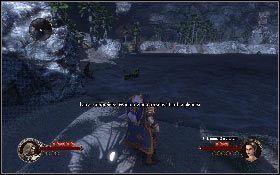 Zacznij od rozejrzenia się (ctrl), po chwili ujrzysz ślady prowadzące w prawo [1] - Misja 14 - Pustynna osada | Opis przejścia The First Templar - The First Templar - poradnik do gry