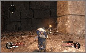 Wkrocz do komnaty z trzema ogromnymi posągami - Misja 15 - Świątynia Dziewięciu (2) | Opis przejścia The First Templar - The First Templar - poradnik do gry