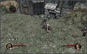 Przejdź przez zniszczoną bramę i obejdź fragmenty muru z prawej - Misja 17 - Obrzeża Montsegur | Opis przejścia The First Templar - The First Templar - poradnik do gry