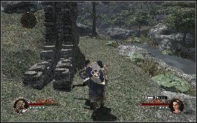 Przypatrz się posągowi [1], a uzyskasz informacje o skarbie - Misja 17 - Obrzeża Montsegur | Opis przejścia The First Templar - The First Templar - poradnik do gry