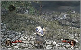 Czeka cię tutaj pojedynek z dużą grupą oponentów [1], dlatego przygotuj się na niego - Misja 17 - Obrzeża Montsegur | Opis przejścia The First Templar - The First Templar - poradnik do gry