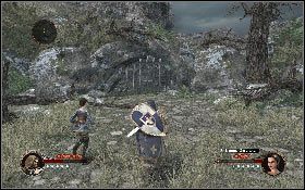 Zbocz ze ścieżki w prawo, dzięki czemu po chwili dotrzesz do kroniki templariuszy #36 [1] - Misja 17 - Obrzeża Montsegur | Opis przejścia The First Templar - The First Templar - poradnik do gry