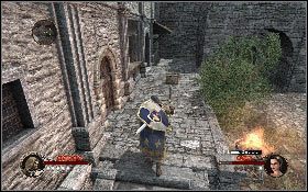 Rozpocznij od pokonania wszystkich przeciwników przed tobą [1] - Misja 18 - Dziedziniec zamkowy (1) | Opis przejścia The First Templar - The First Templar - poradnik do gry