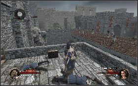 Kiedy wszyscy będą leżeć trupem odwróć się i wejdź na górę po schodach z lewej [1] - Misja 18 - Dziedziniec zamkowy (1) | Opis przejścia The First Templar - The First Templar - poradnik do gry