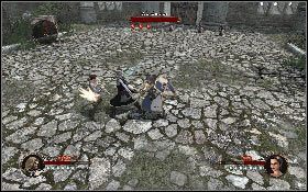 Czeka cię tutaj pojedynek z samym Wielkim Mistrzem - Misja 18 - Dziedziniec zamkowy (2) | Opis przejścia The First Templar - The First Templar - poradnik do gry