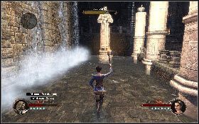 Przestaw ją, dzięki czemu otworzysz bramy po bokach wałów z kolcami - Misja 20 - Sanktuarium (2) | Opis przejścia The First Templar - The First Templar - poradnik do gry