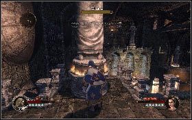 Dojdź do końca korytarza, przejdź przez komnatę ze znakami i przejdź przez małe przejście - Misja 20 - Sanktuarium (2) | Opis przejścia The First Templar - The First Templar - poradnik do gry