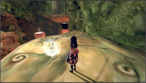 17 - Trunk - po wyjściu z Radula Roomu - Rozdział 3 - Oriental Grove (10-19) | Memories - wspomnienia - Alice: Madness Returns - poradnik do gry