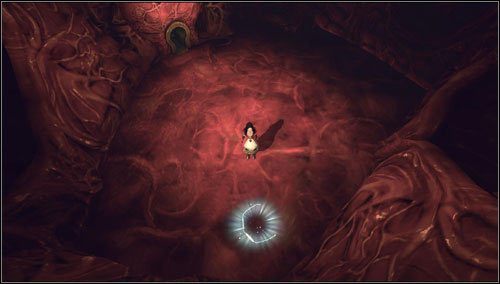 17 - Dark of Heartness - za ukrytą mysią dziurką, po przejściu przez tunel - Rozdział 4 - Queensland (10-17) | Memories - wspomnienia | Alice Madness Returns - Alice: Madness Returns - poradnik do gry