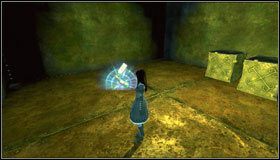 Po chwili zeskakujemy na niższą platformę po lewej - Cranking Up & Pressing Down (1) | Rozdział 1 - Hatters Domain - Alice: Madness Returns - poradnik do gry