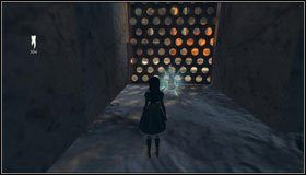 Przechodzimy przez zlokalizowaną przy podłożu mysią dziurkę - Smelling & Regurgitating (2) | Rozdział 1 - Hatters Domain - Alice: Madness Returns - poradnik do gry