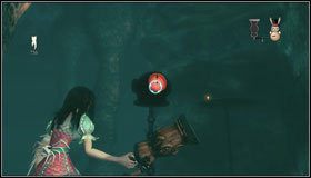 Teraz przed nami szybka sekwencja zręcznościowa - Inky Veil | Rozdział 2 - Deluded Depths | Alice Madness Returns - Alice: Madness Returns - poradnik do gry