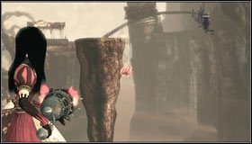 Wyskakujemy w górę dzięki trampolinie - Least Wing (1) | Rozdział 4 - Queensland | Alice Madness Returns - Alice: Madness Returns - poradnik do gry