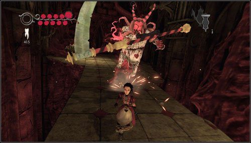 Kolejna ucieczka przed siepaczem skutkuje wizytą w jeszcze ciemniejszych czeluściach posiadłości - Waste Wing Part 1 (4) | Rozdział 4 - Queensland | Alice Madness Returns - Alice: Madness Returns - poradnik do gry