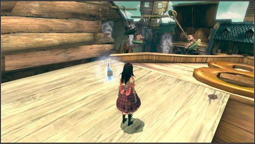 Na górze znajdujemy wspomnienie - Frogs Way (3) | Rozdział 5 - Dollhouse | Alice Madness Returns - Alice: Madness Returns - poradnik do gry