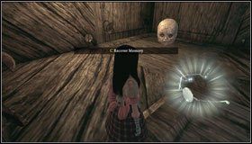 Niszczymy zaślepkę zasłaniającą mysią dziurkę i idziemy tunelem na wprost - Downtown Cellars (2) | Rozdział 5 - Dollhouse | Alice Madness Returns - Alice: Madness Returns - poradnik do gry