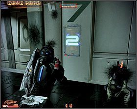 KROK 2: Wejdź w interakcję z panelem windy, tak by dotarła ona na 4 poziom - (4) Odnalezienie serwerowni | Nadzorca- Stacja Atlas | Mass Effect 2 Overlord - Mass Effect 2: Overlord - poradnik do gry