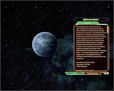 Po znalezieniu się w systemie Boltzmann zlokalizuj planetę o nazwie Bekenstein (druga od Słońca) - (1) Udanie się na przyjęcie zorganizowane przez Donovana Hocka | Kasumi- Wykradzione wspomnienia - Mass Effect 2: Kasumis Stolen Memory - poradnik do gry